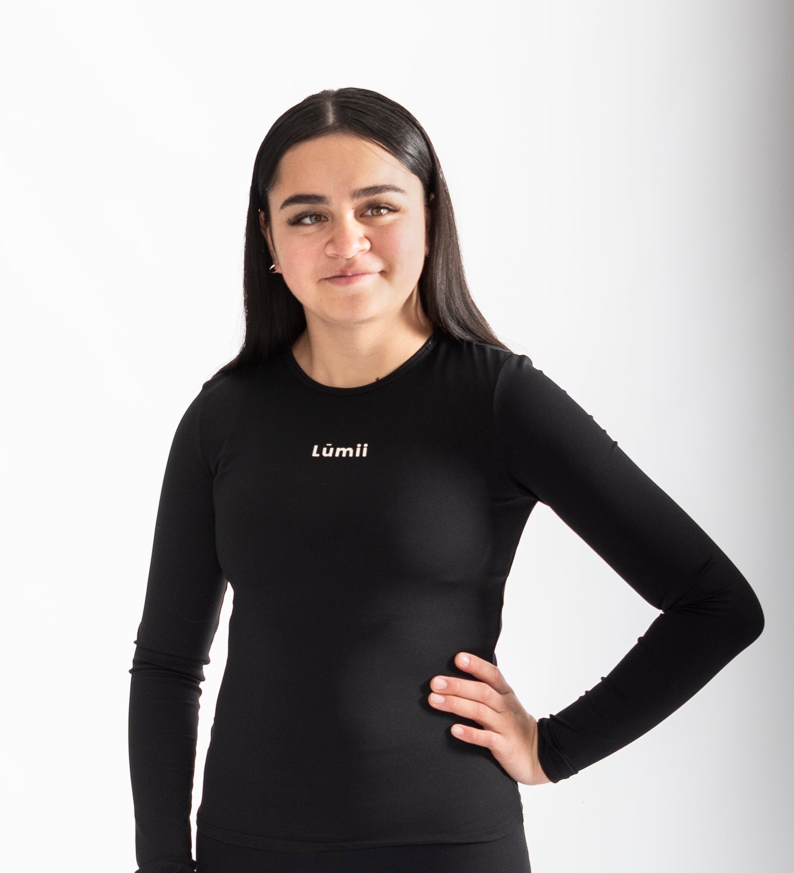 FOUNDATION LONG-SLEEVE SHIRT ONYX – Lūmii